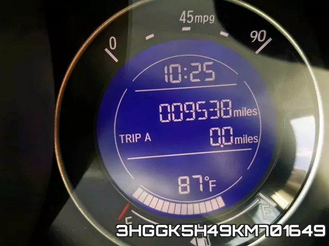 3HGGK5H49KM701649 фото 9