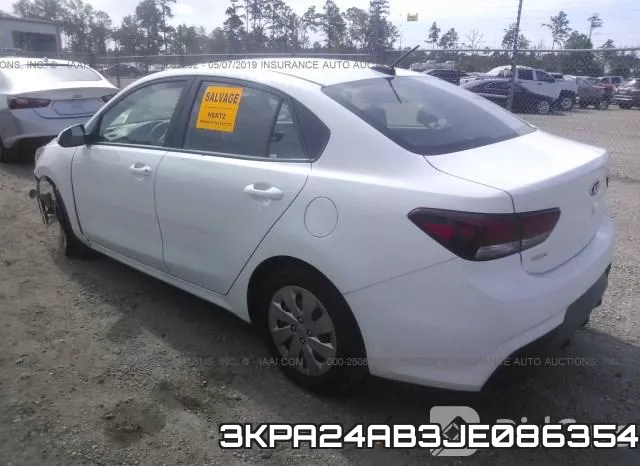 3KPA24AB3JE086354 фото 4