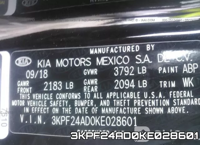 3KPF24AD0KE028601 фото 10