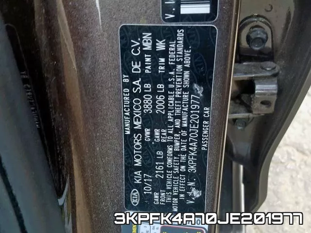 3KPFK4A70JE201977 фото 2