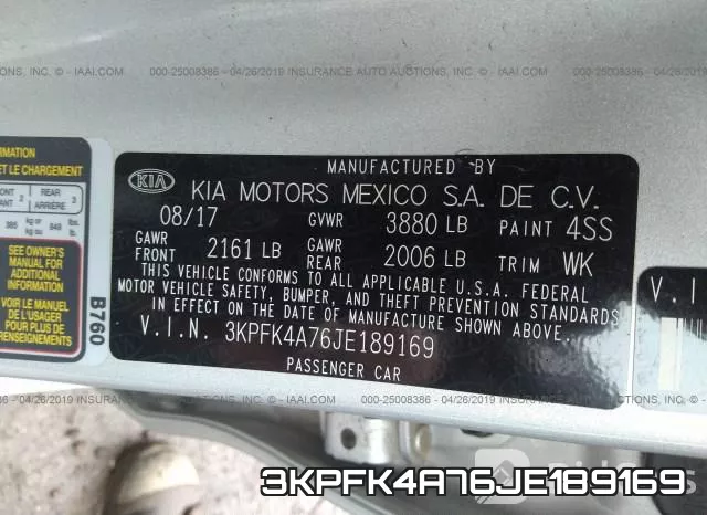 3KPFK4A76JE189169 фото 10