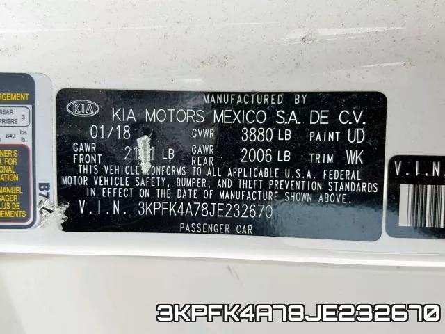 3KPFK4A78JE232670 фото 2