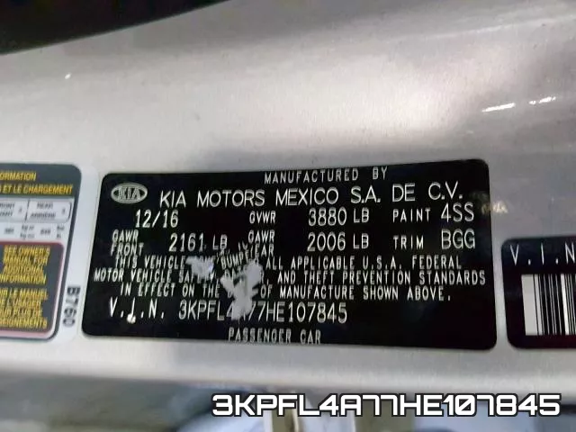 3KPFL4A77HE107845 фото 2