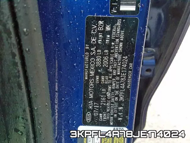 3KPFL4A78JE174024 фото 2
