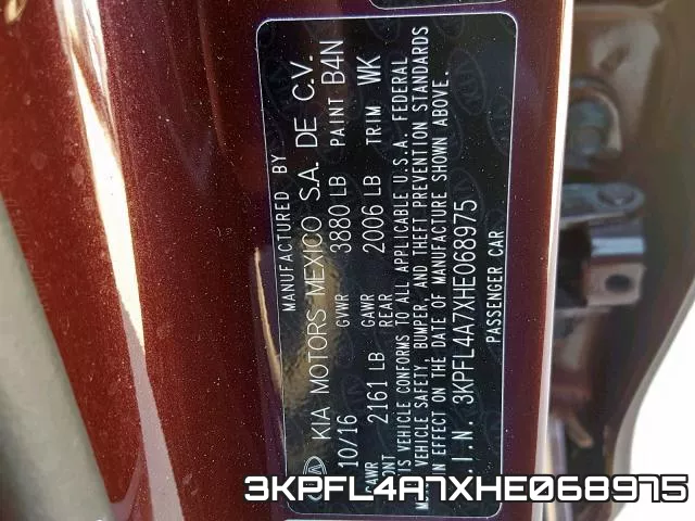 3KPFL4A7XHE068975 фото 2