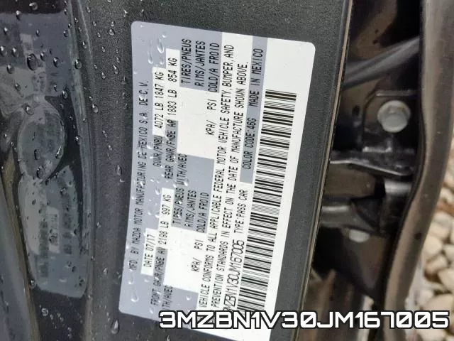 3MZBN1V30JM167005 фото 2