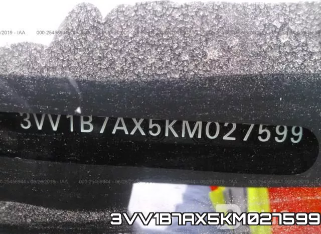3VV1B7AX5KM027599 фото 10