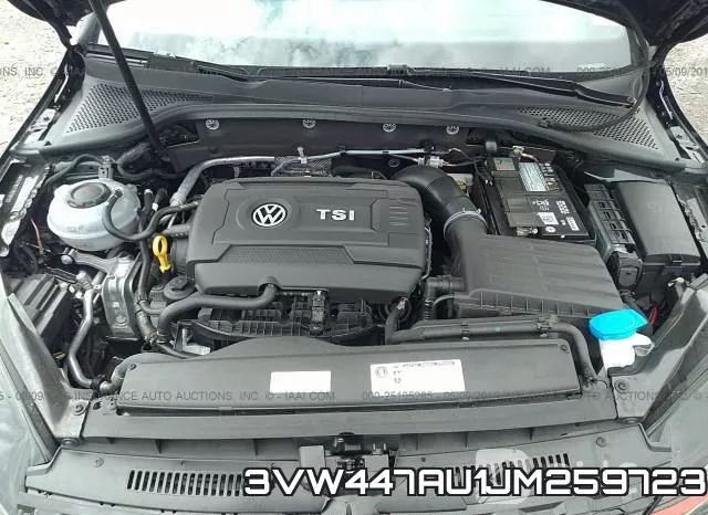 3VW447AU1JM259723 фото 2