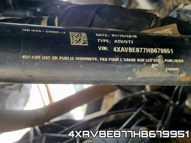 4XAVBE877HB679951 фото 2