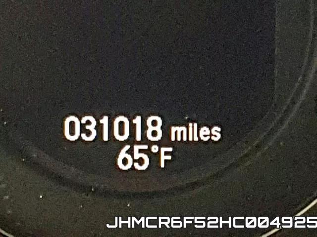 JHMCR6F52HC004925 фото 9