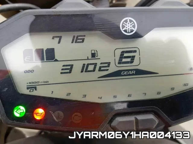 JYARM06Y1HA004133 фото 9