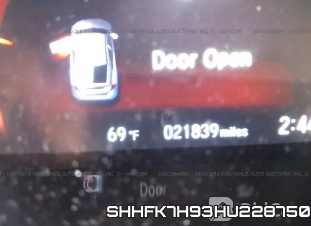 SHHFK7H93HU228750 фото 7