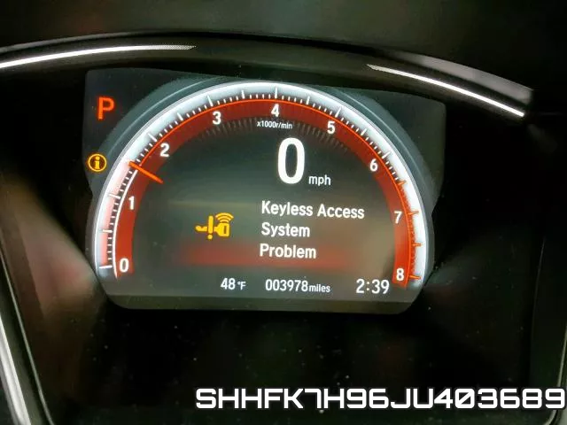 SHHFK7H96JU403689 фото 9