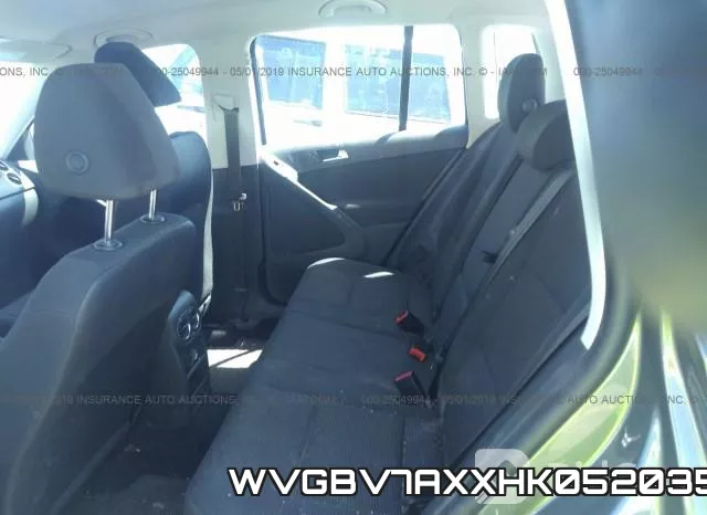 WVGBV7AXXHK052035 фото 9
