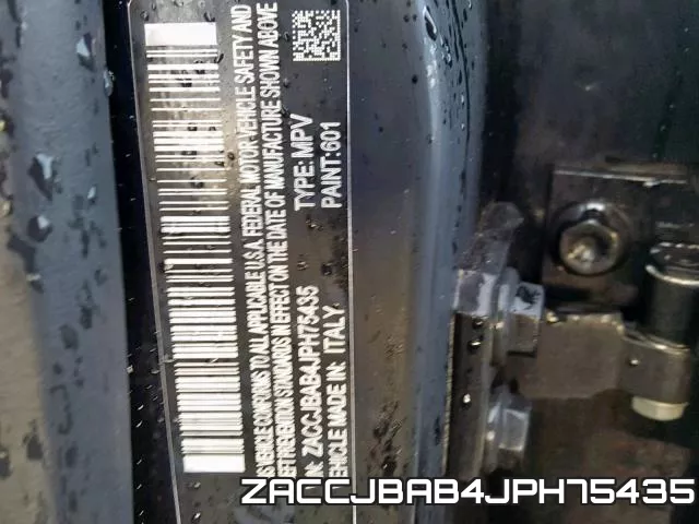 ZACCJBAB4JPH75435 фото 2